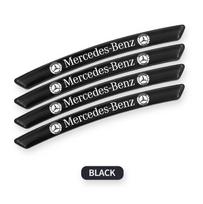 4 vnt. Aliuminio Chromo Juodas Logotipas AMG Lipdukas Automobilio Ratų Lipdukas Ratlankių Dangtelis Ženklelis Decal Mercedes Benz AMG Aksesuarams white