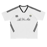 Men's Short Sleeved T-shirt Summer Casual Sports T-shirt 3XL balta