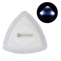 LED Luminous Guitar Pick ABS Electric Guitar Pick with High-Sensitivity LED Light Non-Slip for Bass Electric Guitarists