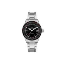 Hamilton Khaki Aviation Series Automatic Mechanical Movement Swiss Imported Waterproof Watch Men watches Black Steel H76615130 Regular Watch Box,Black Dial