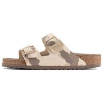 Birkenstock Odinės Patogios Basutės Moteriškos Basutės Pilkai Ruda Camouflage 1022496 45