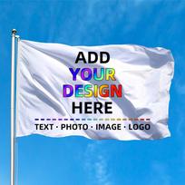 Custom 3x5ft Promotion Flag Outdoor Flying Custom Sublimation Blank Logo Banner Any Design Custom Flag 90*150cm (as the picture,diy)