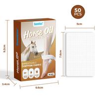 Sumifun Breathable Cotton Fabric Support Cutting Remove Easily Body Use for Outings and Travels HORSE OIL CRACKED PATCH K000133 Non-Woven Fabric