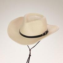 New Summer Hat Panama Hats Men Straw Cowboy Hat Sun Hat Folding Western Wide Curved Brim smėlis