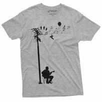 Gitaristo marškinėliai Muzikanto dovana T-shirt Gitaros mylėtojo dovana Muzikanto gimtadienio marškinėliai 4XL
