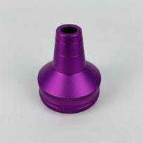 Mini Aluminum Alloy Grease Storage Bowl Anti-Leak Oil Collector for Commercial Kitchen Home Daily Cooking violetinė