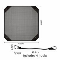 Resin Mesh Outdoor Air Conditioner Cover Secure Fit Air Conditioner Protector  Outdoor Use 66*66cm