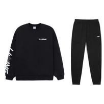 Li Ning Casual Sportswear Men's Black AWDT607-3+AKLSG29-1 M