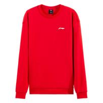 Li Ning Sweatshirts Unisex Bull Red Crew Neck Moderate Regular AWDVG81-6 4XL