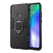 For Huawei Y6P Y6 (2019) Back Cover Phone Case Shockproof Armor Anti-Fall Metal Ring Holder Magnetic Protect Funda Coque Cases CHINA&For Huawei Y6p juoda