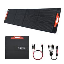 Blackview Oscal PM200 Pro 200W Sulankstoma Saulės Baterija, IP67, Reguliuojama Atrama, Saulės Energijos Konversijos Efektyvumas, ETFE Medžiaga juoda