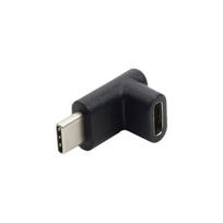 90 laipsnių USB 3.1 Type C adapteris USB C kištukas į USB C lizdą Greitas įkrovimas ir 10Gbps duomenų perdavimas Kompaktiškas dizainas A