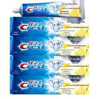 Crest 3D White Lemon Tea Refreshing Toothpaste, 4 x 120g