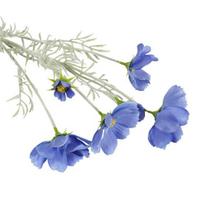 Artificial Cosmos Flowers 23  Faux Silk Cosmos Flower Stem Fake Flower Arrangements for DIY Wedding Bouquets Home Office Table Vase Decoration