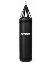 Bokso maišas Fitker PRO su diržais, PVC, juodas - 150X60cm