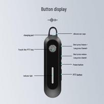 Aigo E158i Mini Ear-Hook Walkie-Talkie (CN version)