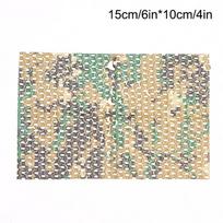 Simulated Military Bunker Fabric Netting DIY Tool for Micro Mountain Landscape Trap Sand Table Scene Building A1