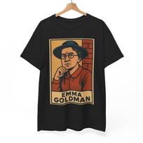 Emma Goldman Graphic Tee: Anarchist Feminist Icon Unisex T-Shirt M