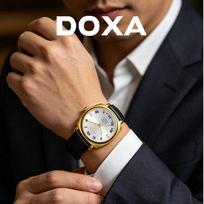 DOXA Men's Mechanical Silver Watch D117KSV sidabras