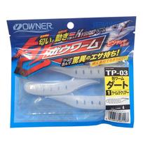 OWNER Worm TP-03 Wrap Worm Dart #01 Keimura Clear 82591 #01 Keimura Clear