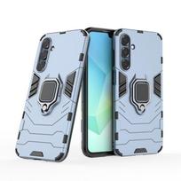 Skirta Samsung Galaxy A56 5G dėklas Šarvuotas Magnetinis Laikiklis Žiedas Atsparus Smūgiams Dėklas Skirta Galaxy A56 A 56 Objektyvo Apsauginis Dangtelis For Samsung A56 tamsiai mėlyna