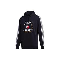 Adidas „Neo Disney Collaboration“ Naujųjų metų riboto leidimo „Mickey Mouse“ grafinis gobtuvas vyriškas megztinis juodas GE7769 M
