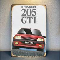 205CarCollectableSign 205 Car Metal Poster - Collectable Tin Sign 20x30cm(8x12in), Vintage Auto Wall Decor 20x30cm（7.8x11.8inch）