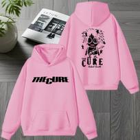 Rock band THE CURE 90s Alternative Rock Double Sided print streetwear Unisex vintage hip hop Hoodie Men women Fleece Sweatshirt 4XL