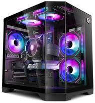 Vibox V-502 žaidimų kompiuteris • AMD Ryzen 5 5500 4,2 GHz • Nvidia RTX 5060 8GB • 16GB RAM • 1TB SSD • Windows 11 • WiFi 6 + Bluetooth 5.4 • Juodas