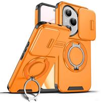 For Honor 400 Case Honor 400 Pro Cover Honor 400 Pro Magnetic Ring Armor Slide Camera Lens Case Magsafe Wireless Charge Cover HONOR 400