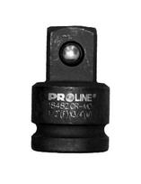 Cr-mo smūginis adapteris 1/2" galvutei - 3/8 kontaktas, proline