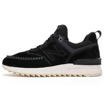 New Balance 574 Sport Comfortable Versatile Mid-Top Lifestyle Casual Shoes Unisex sneaker Gray Black MS574NAK 36