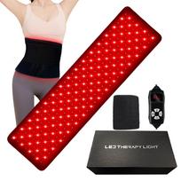 Light Therapy Belt Portable Near Infrared Wrap for Body Pain Relief Weight Loss Muscle Recovery - CE FCC Certified