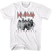 Def Leppard Pyromania World Tour Men's T Shirt Rock Music Band Merch M