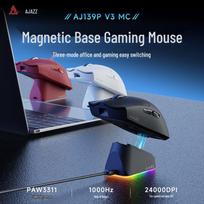 AJAZZ AJ139PV3 Tri-Mode Wireless Gaming Mouse with Charging Dock