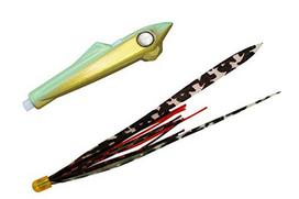 JACKALL Bing Rocket 20g F196 Chart Glow Gold/Super Keimura T+ 20g