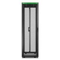 APC Easy Rack 600mm/42U/1000mm, su stogu, ratukais, kojelėmis ir 4 laikikliais, be šoninių panelių, juodas | Schneider Electric