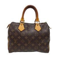 [Pre-Owned] Speedy 25 Classic Monogram Canvas Shoulder Bag - Fair #XVQUS9 ONE SIZE