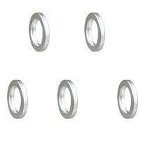 Dviračio alkūninio komplekto varžtas tarpinės grandinės žiedo varžtas grandinės ratas kalnų dviračio dvigubo švaistiklio tarpiklis 2mm 5pcs