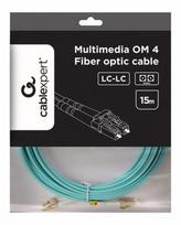 GEMBIRD Multimode Duplex OM4 50/125 Fiber Optic Cable LC/LC 15m