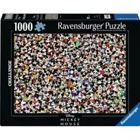 Dėlionė Ravensburger 12000529 – 1000 dalių, Mikis Pūkuotukas animaciniai filmukai, 700×500 mm, nuo 14 m.