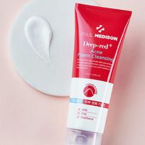 Deep Red Acne Foam Cleansing 155ml