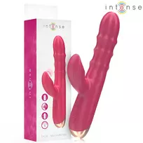 INTENSE INTENSE Chloe 3-in-1 Multifunction Red Intimate Wellness Device Silicone