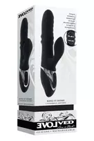 EVOLVED RING IT HOME Dual-Loop Intimate Machine, 3 Motors, Silicone, 24cm