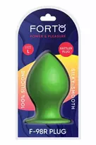 Forto FORTO F-98R Rattler Cone Large Green Silicone Plug with Suction Base
