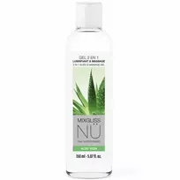 Mixgliss NU Aloe Vera 2-in-1 Water-Based Gel 150ml - Massage & Lubrication
