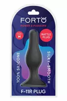 Forto FORTO F-11R Rattler Lungo Medium Black Silicone System