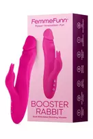 Femme Funn FemmeFunn Booster Rabbit Pink Dual-Action Rotating Intimate Machine