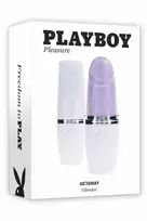 PLAYBOY GETAWAY Compact Tapping Device, 7 Modes, Waterproof, USB, Pink