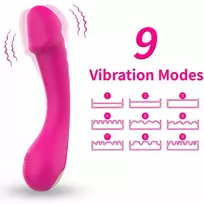 ARMONY VIBRATORS ARMONY - DILDO VIBRATOR G-SPOT SILICONE FUCHSIA
